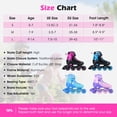 thumbnail image 3 of Babyjoy Patins en Ligne pour Enfants, Patins à Roulettes Réglables Lumineux avec Roues Lumineuses Rose, 3 of 10