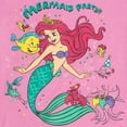 thumbnail image 3 of Disney The Little Mermaid Ariel Birthday Little Girls T-Shirt Toddler to Big Kid, 3 of 4