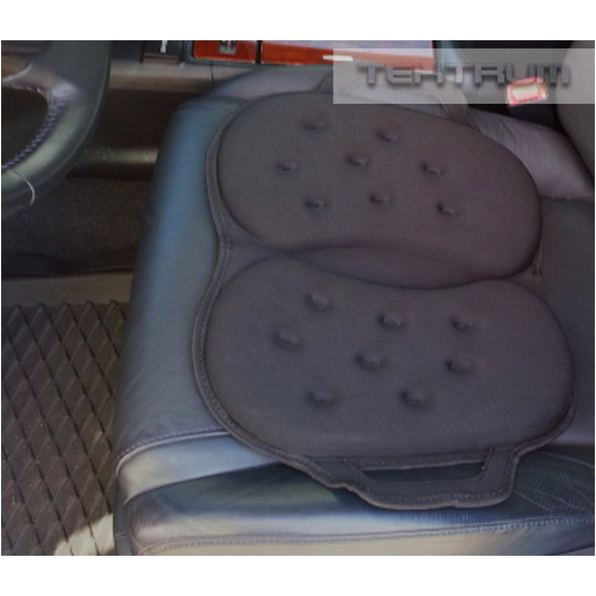 Tektrum Portable Foldable Cool Gel Orthopedic Seat Cushion with Handle for Travel Airplane Car Home Office Chairs Relief for Tailbone Sciatica Back Pain Prostate Postnatal TD GS1205 BLK Walmart