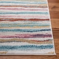 thumbnail image 3 of SAFAVIEH Phoenix Rhona Striped Area Rug, Ivory/Blue, 9' x 12', 3 of 8