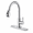Chrome-Classic, variant on Black&Brushed with Soap Dispenser Stainless Steel Kitchen Faucet Set