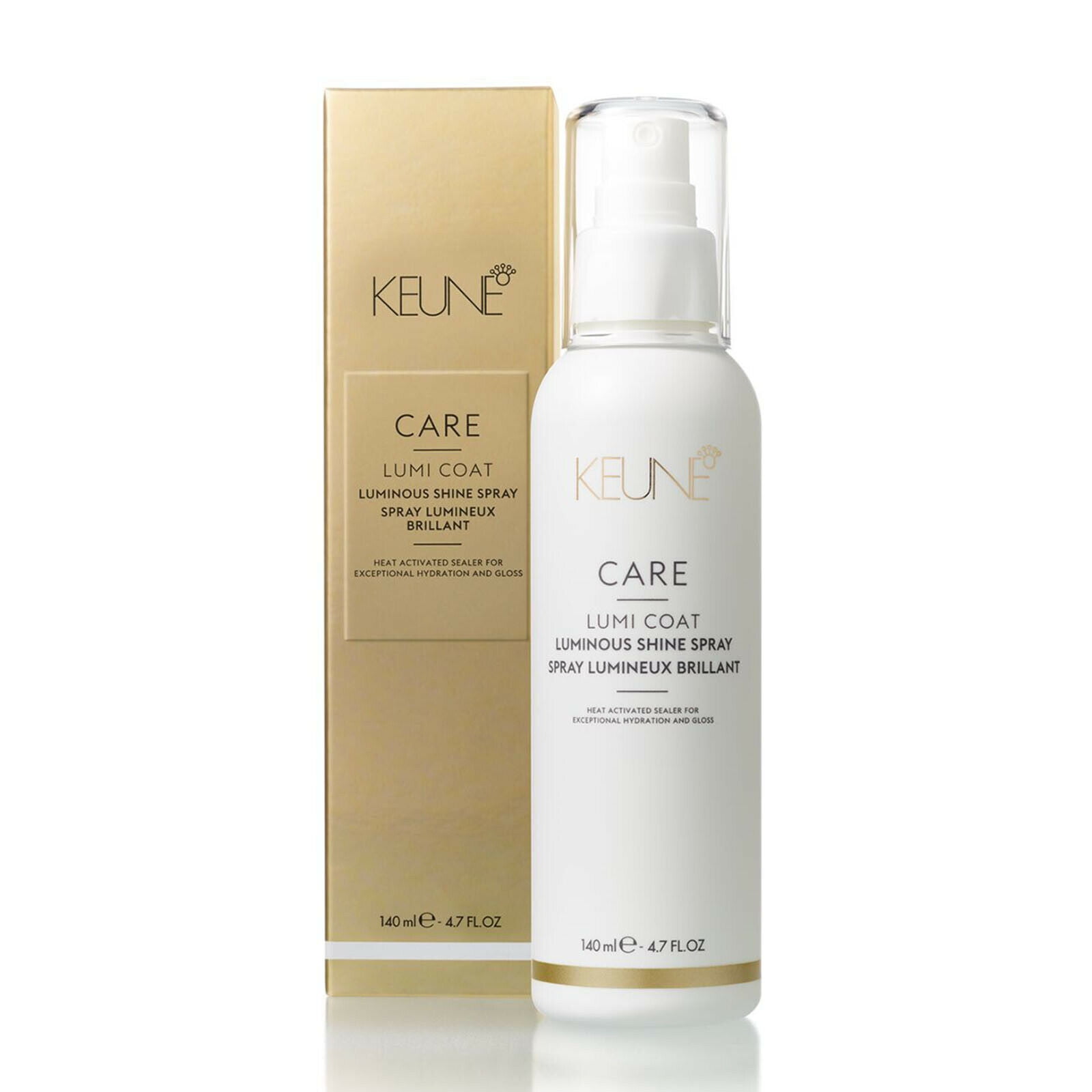 Keune Care Lumi Coat Luminous Shine Spray For All Hair Type 4.7 Oz. 140 Ml