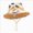 B37-Yellow, variant on Quealent Outdoor Kids Sun Hat UPF 50 Quick Dry Foldable Bucket Hat Lightweight Adjustable Fishing Safari Hat for Boys Girls M