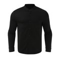 thumbnail image 1 of Camisas Deportivas Hombre Moda para hombre Primavera Verano Casual Color sólido Casual Tank Top (Black, XL), 1 of 6