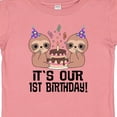 thumbnail image 4 of Inktastic Twins 1st Birthday Sloth Boy Girl 1 Year Old Boys or Girls Baby T-Shirt, 4 of 5