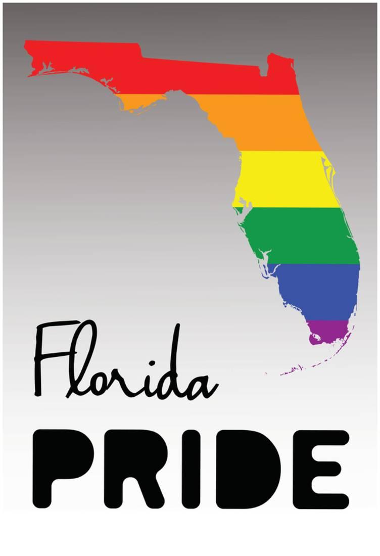 Pride Florida Poster 13x19 Sold by