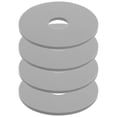 thumbnail image 5 of 4 Pcs Joint d'Étanchéité de Valve de Chasse en Silicone Pièces de Rechange pour Réservoir de Toilette Pièces de Réservoir de Toilette et Remplacement de Valve de Toilette Gris, 5 of 5