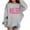 Grey-1, variant on Kids Youth Sweatshirt Long Sleeve Pink Sweatshirts Crew Neck Cute Pullover Relaxed Fit Tops Winter Clothes Girls Size 6-7 Years Clothes Cute Boy Girl Clothing