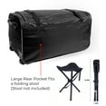 Ecogear 28" Garment Rack Duffel, Rolling Luggage with Inline Wheels