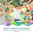 thumbnail image 6 of HOMEMAXS Colorful Crepe Paper Streamers for Party Decoration Lightweight Easy to Use and Hang 8 Rolls, 6 of 6