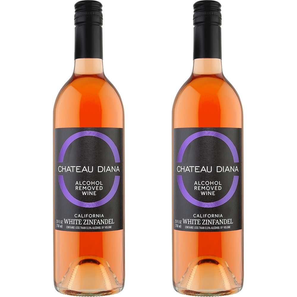 Chateau Diana Zero Alcohol California White Zinfandel - 2 Pack