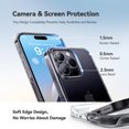 thumbnail image 4 of Funda de teléfono CASEKOO Crystal Clear para iPhone 15 Pro de 6.1 pulgadas, 4 of 9