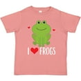 thumbnail image 3 of Inktastic I Love Frogs Boys or Girls Toddler T-Shirt, 3 of 5