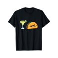 thumbnail image 1 of Funny Mexican Food Graphic T-Shirt - 100% Cotton Soft Breathable Moisture-Wicking Crew Neck Tee with Playful Taco & Margarita Print, Casual Streetwear for Men & Women, Machine Washable, 1 of 6