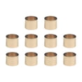 thumbnail image 4 of 10 Piezas Casquillos de Palo de Billar Sharpla Casquillos de Taco de Cobre DIY Liso, 4 of 8