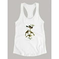 thumbnail image 3 of Orchard And Birds Racerback Tank Women -Alexander Wilson Designs, Female Medium, 3 of 4