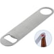 thumbnail image 2 of Juego de 10 abridores de botellas planos de acero inoxidable con mango revestido de plata, 2 of 4
