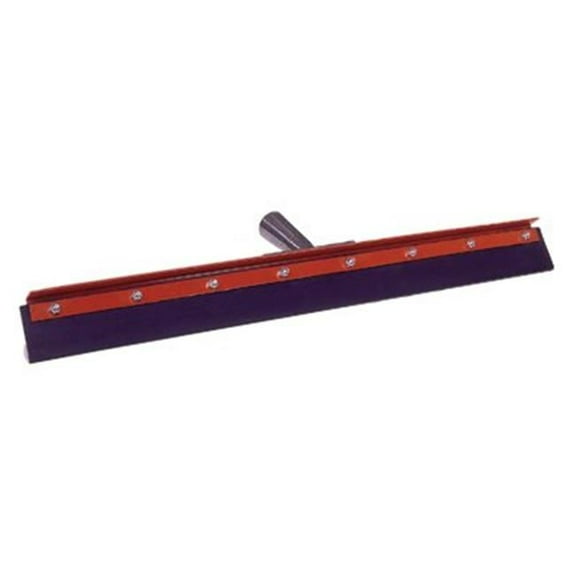 Floor Squeegees, 36 in, Black Rubber, Curved
