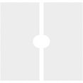thumbnail image 4 of 32"OD x 5"ID x 11"C x 1"P Rubik Architectural Grade PVC Contemporary Ceiling Medallion, Two Piece, 4 of 11