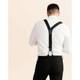 thumbnail image 6 of Men Button Suspenders Adjustable, Heavy Duty Y-Back Elastic Tuxedo Elastic Mens Suspenders with Leather Buttons End, 6 of 10