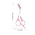 thumbnail image 3 of Eyebrow Scissors With Detachable Comb Washable Hairbrush Eyebrow Trimmers Shaver And Eyebrow Grooming Tool, 3 of 7