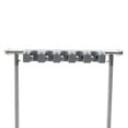 thumbnail image 6 of Movable Mop Broom Rack Broom Holder Free-Standing Cleaning Tool Rack 50kg Hangers, 6 of 21