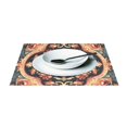 thumbnail image 3 of Tribal Pattern Boho 12×18 inch Placemats Heat Resistant Washable Foldable Rectangular Placemats Set Decoration Indoor Outdoor for Kitchen Dining Table 1PC, 3 of 8