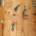 thumbnail image 5 of Design Toscano Piédestal d'Or des Rois Égyptiens Colonne Sculpturale, Pleine Couleur, 5 of 5