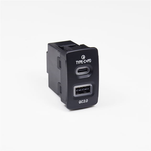 18W Car Charger Qc3.0 Type-C Fast Charging For Honda Fit City Civic