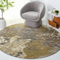 thumbnail image 2 of SAFAVIEH Monaco Phoebe Abstract Area Rug, Ivory/Grey, 6'7" x 6'7" Round, 2 of 8