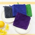 thumbnail image 6 of Unique Bargains Microfiber Thick Absorbent Dishwashing Kitchen Towels 12" x 12" Gray, 6 of 6