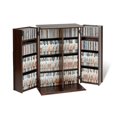 thumbnail image 4 of PREPAC Armoire de Rangement Multimédia Verrouillable Espresso avec Portes Shaker, 4 of 4