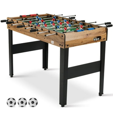 Naipo 48” Foosball Table Competition Sized Game Table for Home Game Room Adult Teenagers Size w/ 3 Balls