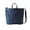 Navy, variant on Vikakiooze Handbag - Nylon Lightweight Portable Shoulder Bag Tote Bag For Work, School, Gym, Beach,