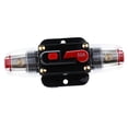 thumbnail image 3 of 2X 12V-24V Interruptor De Circuito En Línea Fusible Auto Car Audio Esté 50A, 3 of 9