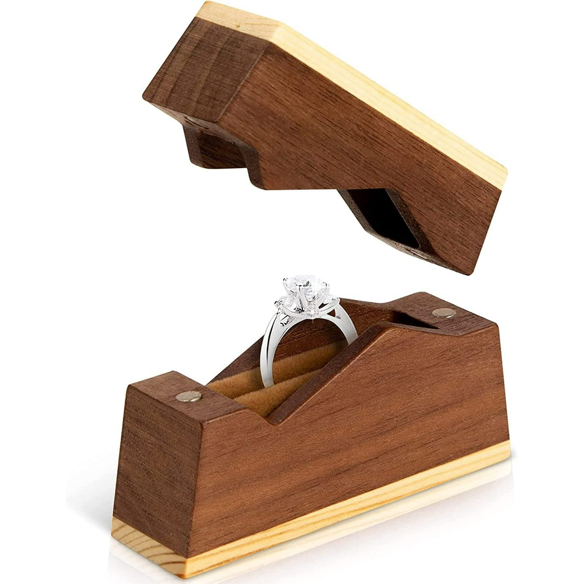 Small ring holder box deals
