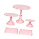 thumbnail image 2 of Soportes para pasteles, soporte para cupcakes, soporte decorativo para pasteles, soporte de exhibición de pasteles de metal para Rosa, 2 of 9