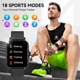 thumbnail image 5 of EIGIIS Smart Watches for Men 1.7 Inch Make Answer Call Sleep Monitor Fitness Tracker Sport Wristwatch for Android IOS, 5 of 7