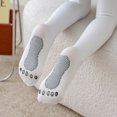 thumbnail image 4 of Gyratedream 2-Pack Kids Girls Tights Seamless Cable Knit Cotton Stockings Toddler Cotton Pantyhose 3-12Y, 4 of 7