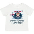 thumbnail image 3 of Inktastic Grandma and Grandpa Love Me Boys Boys or Girls Toddler T-Shirt, 3 of 5