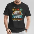 thumbnail image 2 of Mental Health Make Mistakes Be Yourself Inspirational T-Shirt, Positive Affirmation Self-Love Tee, Motivational Growth Mindset Shirt, Be Kind Mental Wellness Awareness Gift, Uplifting, 2 of 3