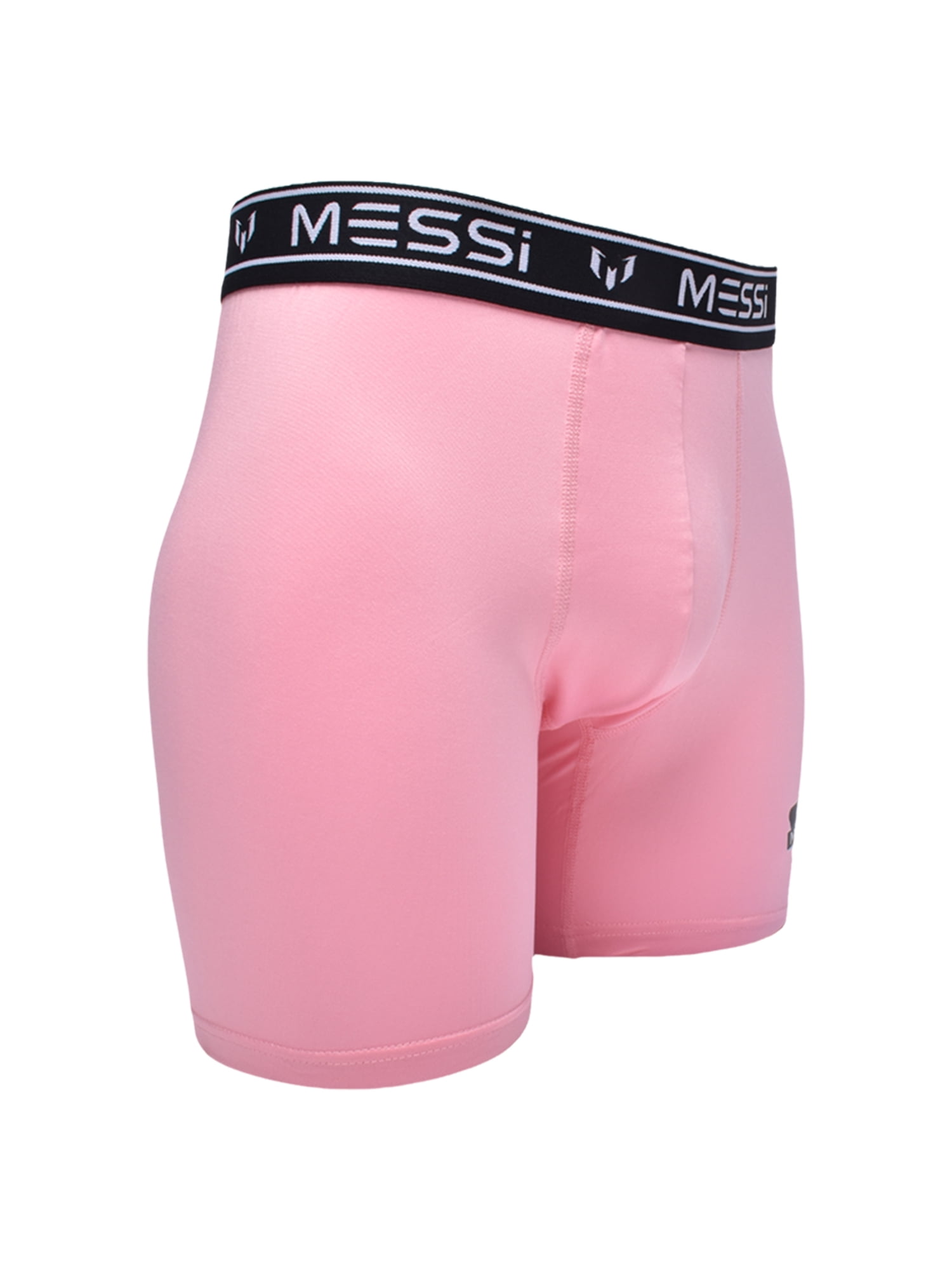 Messi Men's Stretch Boxer Brief Underwear 3-Pack, Sizes S-XL