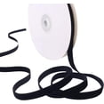 thumbnail image 2 of Cinta de Terciopelo Negro Cinta de Tela de Terciopelo de 10 Yardas Carrete de una Cara Cinta de Terciopelo satinado para Envolver Regalos Hacer Lazos Decoración navideña, 2 of 4
