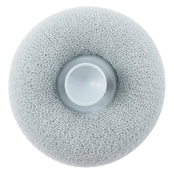Farfi Massage Bath Ball Rich Foam 3D Spiral Knitting Soft Water Absorption Fluffy Bath PA Material Japanese Bath Scrubbing Ball Bathroom Accessories (Sky Blue)