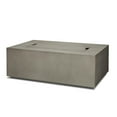thumbnail image 3 of Aegean Small Rectangle Propane Gas fire table in Mist Gray with Natural Gas Conversion kit, 3 of 9