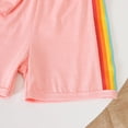thumbnail image 5 of Girls Two Piece Outfits 7-8 Size 1-8 Girls Summer Clothes 2 Piece Casual Short Sleeve T-Shirt & Short Set Teen Girls Summer Vacation Outfits, 5 of 9