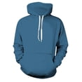thumbnail image 4 of Men's Solid Color Plush Warm Coat Fleece Sweater Casual Coat Pocket Sweater Autumn Winter Coat4XL, 4 of 5