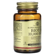 Solgar Biotin 10,000 mcg Vegetable Capsules - 60 ct