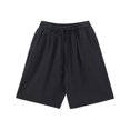 thumbnail image 4 of Plebaso Cotton Shorts for Men Drawstring Elastic Waist Casual Shorts Loose Comfort Mens Summer Shorts, 4 of 7