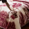 thumbnail image 3 of Double Layer Raschel Blankets 150*200cm Soft Warm Faux Fur Mink Throw Thicken Fluffy Microfiber Plush Weighted Blankets For Beds, 3 of 5